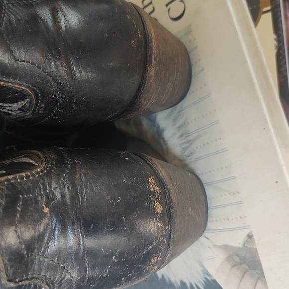 Ariat Black Leather Boots - Picture 5 of 9